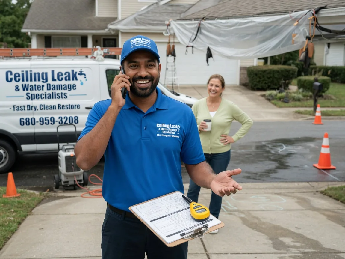 Ceiling Leak Cleanup Stehekin, WA FAQs